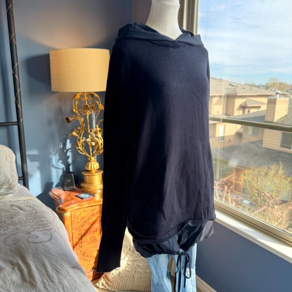 Helmut Lang Black Hooded Sweater - Picture 6 of 13